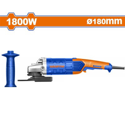 WADFOW ΓΩΝΙΑΚΟΣ ΤΡΟΧΟΣ 1.800W / 180mm (WAG851801)