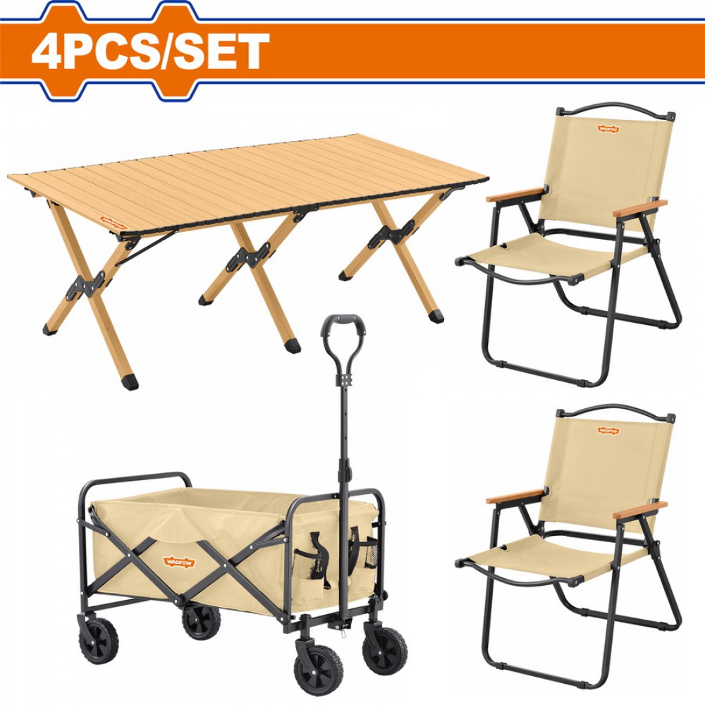 WADFOW ΣΕΤ ΕΠΙΠΛΑ ΚΑΜΠΙΓΚ 4 TEM (WCPS9101)