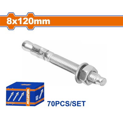 WADFOW ΒΙΣΜΑΤΑ ΜΕΤΑΛΛΙΚΑ ΓΑΛΒ. EXPRESS 8 Χ 120 70ΤΕΜ (WDQ2525)