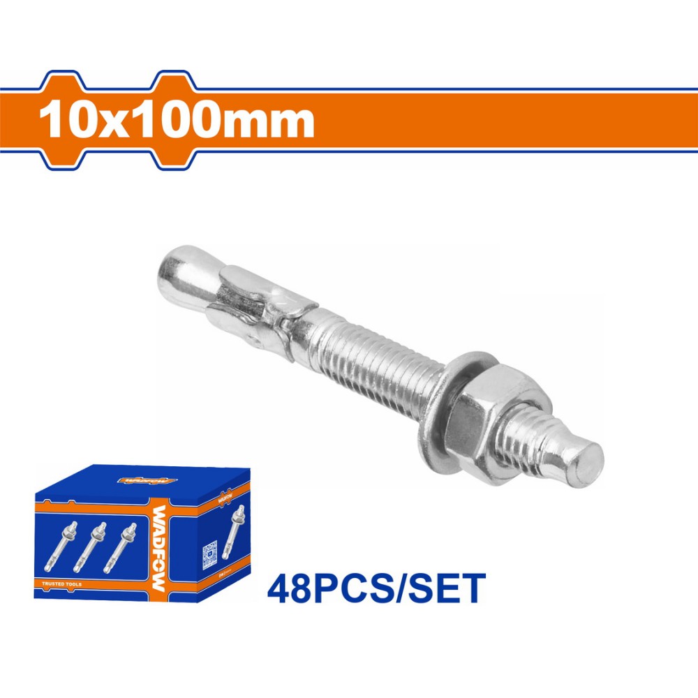 WADFOW ΒΙΣΜΑΤΑ ΜΕΤΑΛΛΙΚΑ ΓΑΛΒ. EXPRESS 10 Χ 100 48ΤΕΜ (WDQ2534)