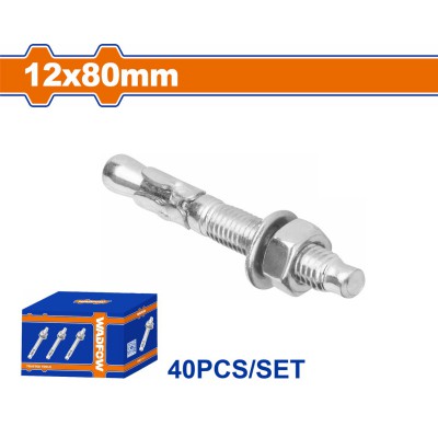 WADFOW ΒΙΣΜΑΤΑ ΜΕΤΑΛΛΙΚΑ ΓΑΛΒ. EXPRESS 12 Χ 80 40ΤΕΜ (WDQ2543)