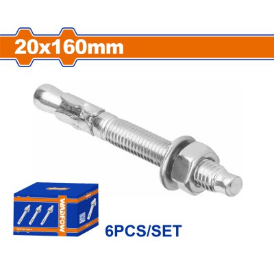 WADFOW ΒΙΣΜΑΤΑ ΜΕΤΑΛΛΙΚΑ ΓΑΛΒ. EXPRESS 20 Χ 160 6ΤΕΜ (WDQ2568)