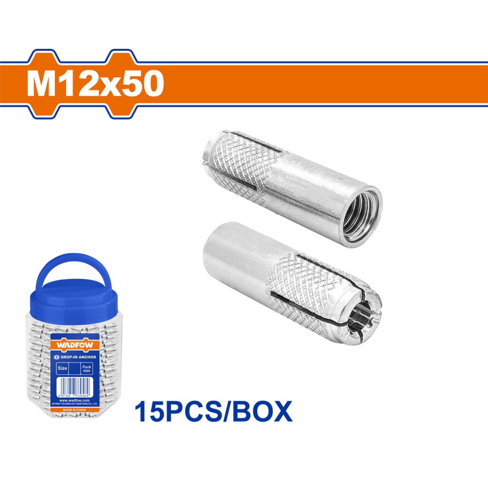 WADFOW ΒΙΣΜΑΤΑ ΜΕΤΑΛΛΙΚΑ ΓΑΛΒ. ΝΤΙΖΑΣ ΕΣΩΤΕΡΙΚΟ ΣΠΕΙΡΩΜΑ 12 Χ 50 15ΤΕΜ ΣΕ ΠΛΑΣΤ. ΒΑΖΑΚΙ (WDQ3T12)