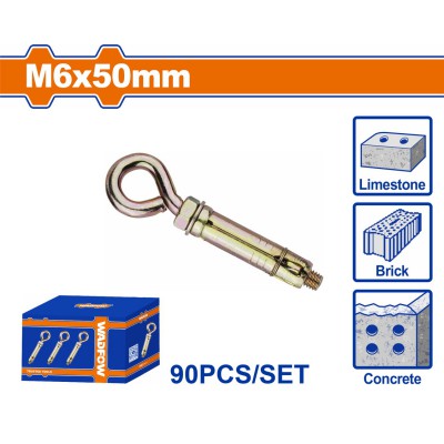 WADFOW ΒΙΣΜΑ ΜΕΤΑΛΛΙΚΟ Β.Τ ΜΕ ΘΗΛΕΙΑ 6Χ50 90ΤΕΜ (WDQ45A1)