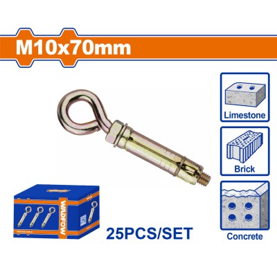 WADFOW ΒΙΣΜΑ ΜΕΤΑΛΛΙΚΟ Β.Τ ΜΕ ΘΗΛΕΙΑ 10Χ70 25ΤΕΜ (WDQ45C3)