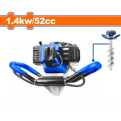 WADFOW ΤΡΙΒΕΛΑ - ΓΕΩΤΡΥΠΑΝΟ 52cc / 2HP + ΤΡΥΠΑΝΙ 120mm 1 ΧΕΙΡΙΣΤΗ (WDZ1A52-1)