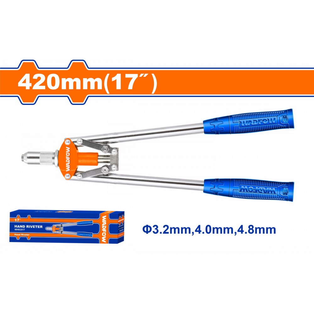 WADFOW ΠΡΙΤΣΙΝΑΔΟΡΟΣ ΧΕΙΡΟΣ 17" / 420mm (WHR3517)