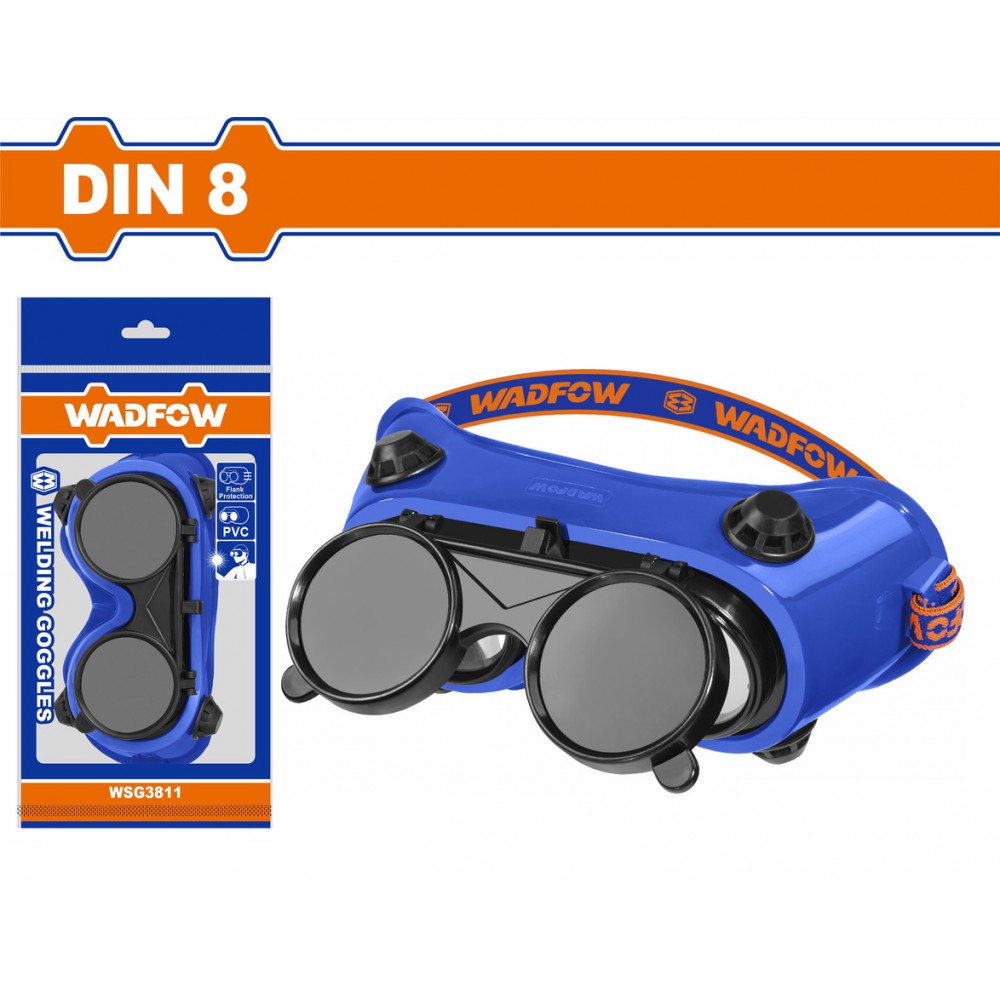 WADFOW ΓΥΑΛΙΑ PVC ΣΥΓΚΟΛΛΗΣΗΣ ΔΙΠΛΑ DIN8 (WSG3811)