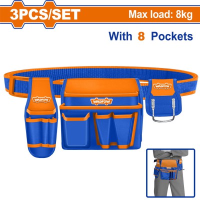 WADFOW ΘΗΚΗ - ΖΩΝΗ ΤΡΙΠΛΗ ΕΡΓΑΛΕΙΩΝ 265X225mm (WTG2107)