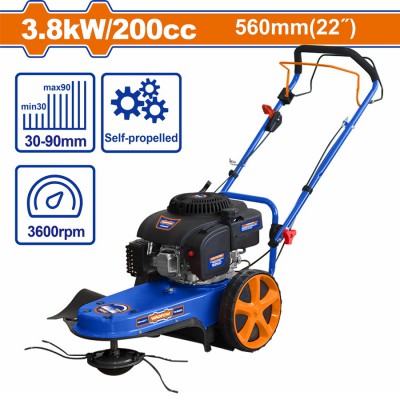 WADFOW ΘΑΜΝΟΚΟΠΤΙΚΟ ΕΔΑΦΟΥΣ 4-ΧΡΟΝΟ ΑΥΤΟΚΙΝΟΥΜΕΝΟ 200cc / 5.1HP / 560mm (WVY2A22)