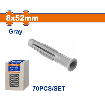 WADFOW ΒΙΣΜΑ ΠΛΑΣΤΙΚΟ PE ΜΕ ΡΟΔΕΛΑ UNIVERSAL 8X52mm 70TEM (WXTFA21)