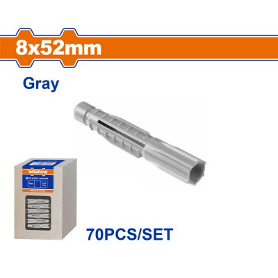 WADFOW ΒΙΣΜΑ ΠΛΑΣΤΙΚΟ PE UNIVERSAL 8X52mm 70TEM (WXTFA51)