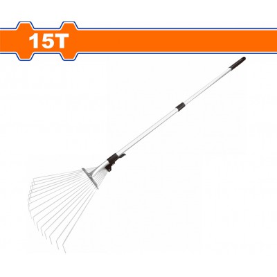 WADFOW ΣΚΟΥΠΑ ΦΥΛΛΩΝ ΜΕΤΑΛΛΙΚΗ 15Τ ΡΥΘΜ. ΤΗΛΕΣΚΟΠΙΚΗ ΜΕ ΣΤΙΛΙΑΡΙ (WXW9A152)