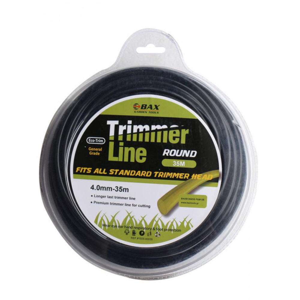 ΒΑΧ ΜΕΣΙΝΕΖΑ ΣΤΡΟΓΓΥΛΗ  4mm - 35m (1304-40035)