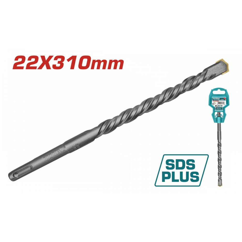 TOTAL ΔΙΑΜΑΝΤΟΤΡΥΠΑΝΟ SDS-PLUS 22 X 310mm (TAC312204)