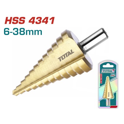 TOTAL ΕΠΑΓΓ. ΤΡΥΠΑΝΙ ΚΩΝΙΚΟ 6-38mm (TAC7563801)