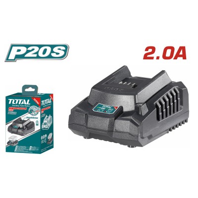 TOTAL ΕΠΑΓΓ. ΦΟΡΤΙΣΤΗΣ 2Α ΓΙΑ ΜΠΑΤΑΡΙΕΣ Li-ion 20V (TFCLI2001)