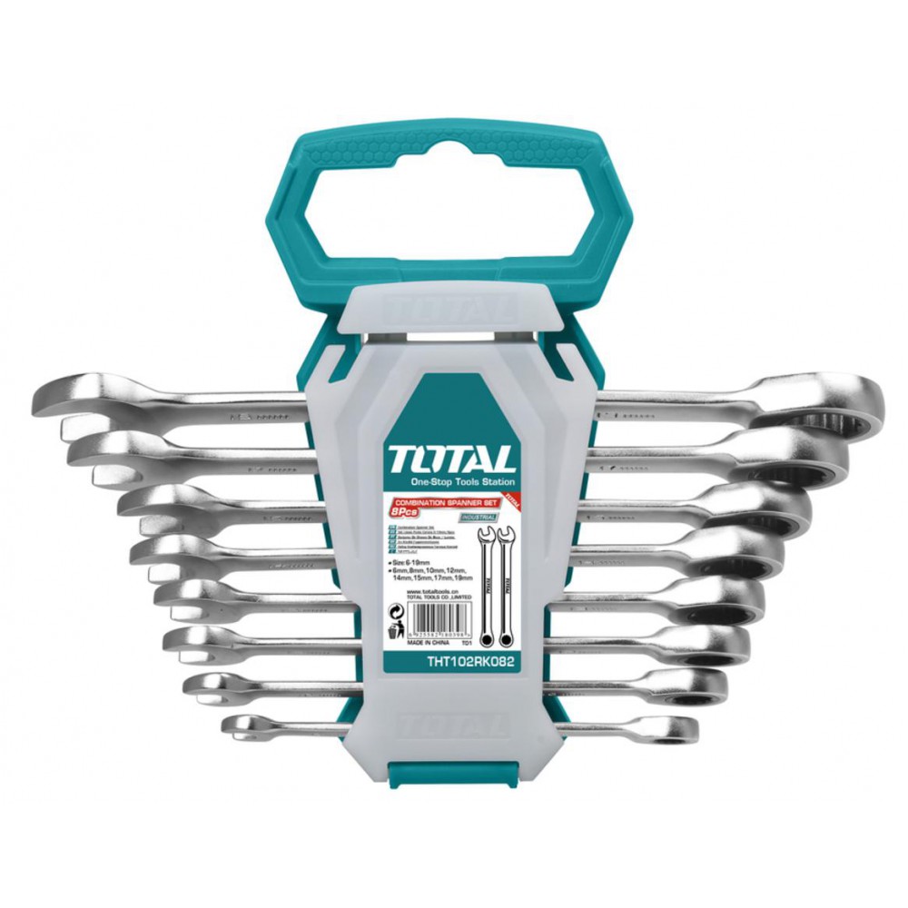 TOTAL ΣΕΤ ΓΕΡΜΑΝΟΠΟΛΥΓΩΝΑ ΚΑΣΤΑΝΙΑΣ 8 ΤΕΜ (THT102RK086)