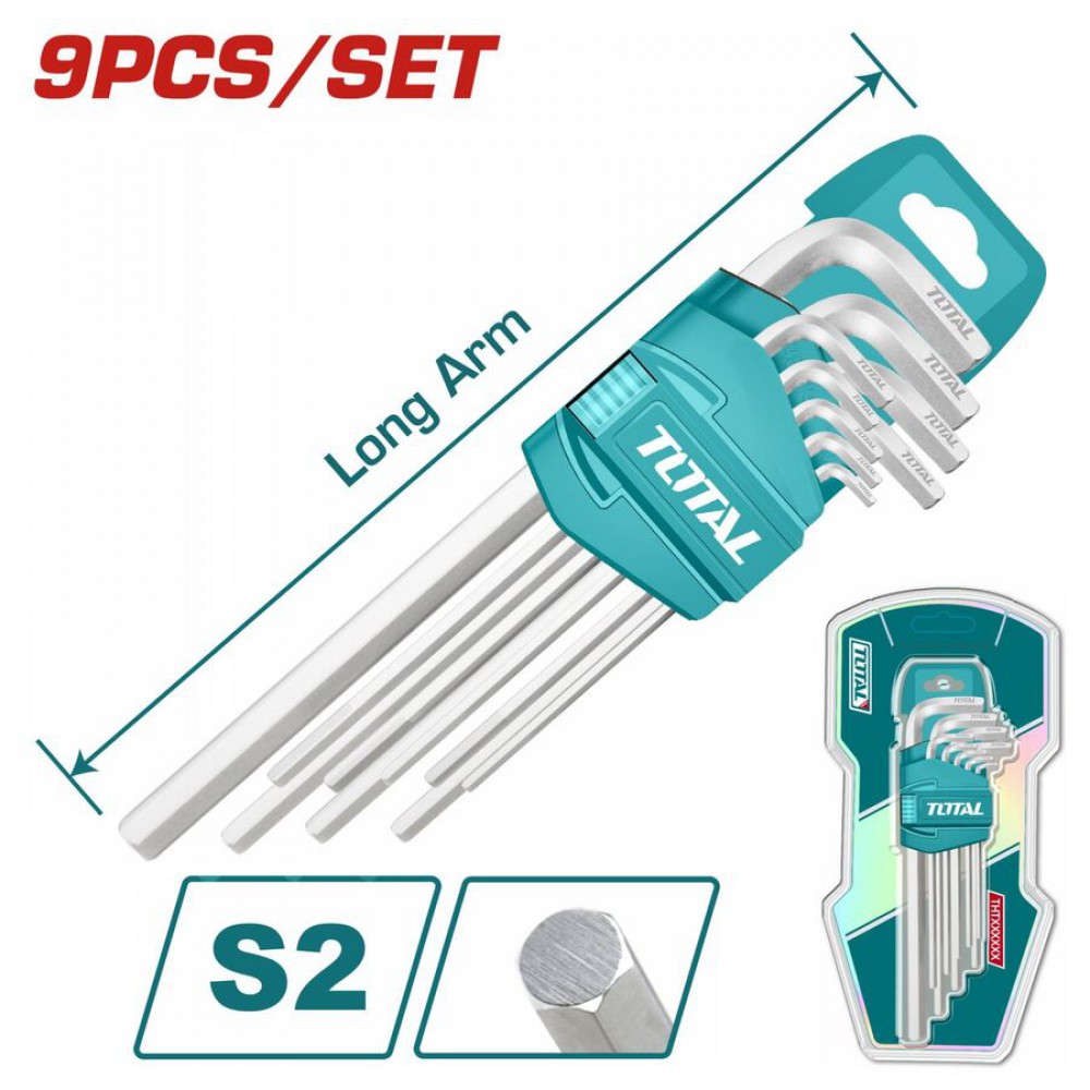 TOTAL ΕΠΑΓΓ. ΣΕΤ ΑΛΛΕΝ 9ΤΕΜ / 1.5-10mm (THT106191)