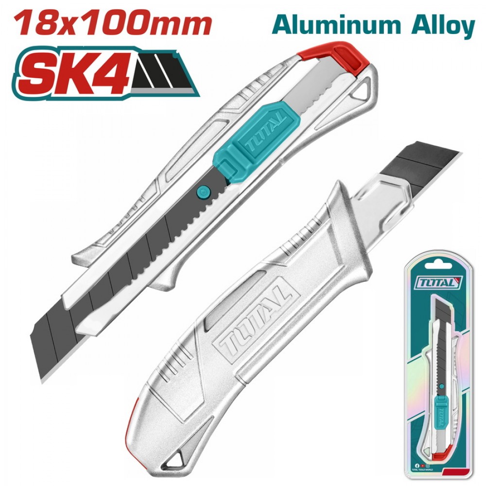 TOTAL ΜΑΧΑΙΡΙ ΑΛΟΥΜΙΝΙΟΥ 152mm / 18mm (THT511807)