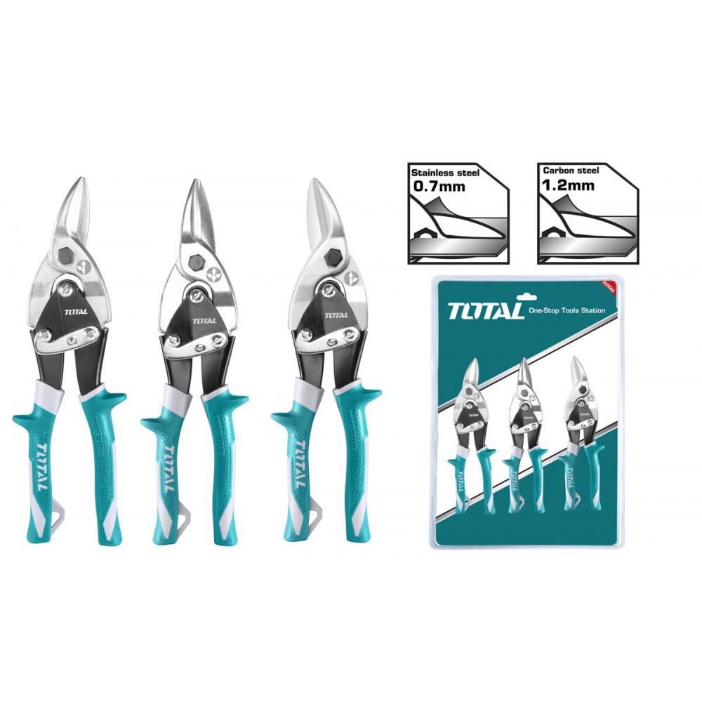 TOTAL ΣΕΤ ΨΑΛΙΔΙΑ ΛΑΜΑΡΙΝΑΣ 250mm 3ΤΕΜ (THT520106K)