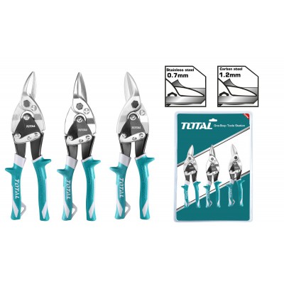 TOTAL ΣΕΤ ΨΑΛΙΔΙΑ ΛΑΜΑΡΙΝΑΣ 250mm 3ΤΕΜ (THT520106K)