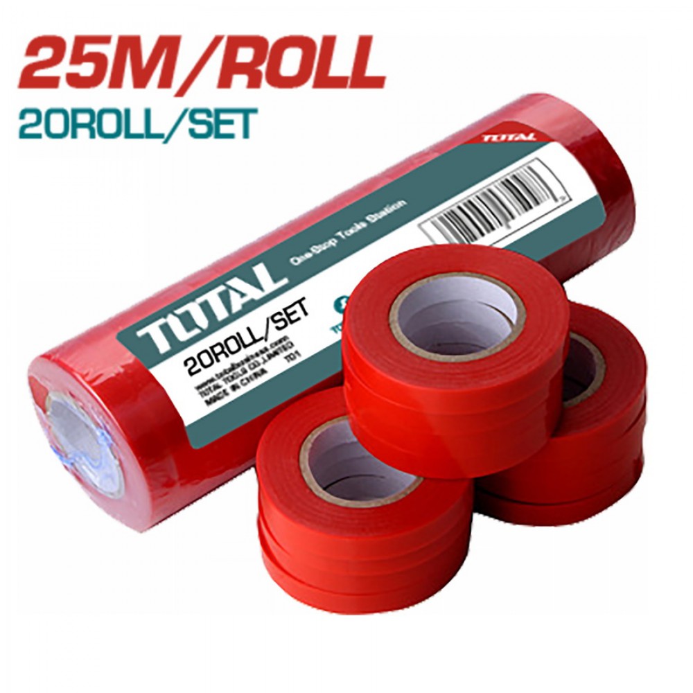 TOTAL ΤΑΙΝΙΑ ΓΙΑ ΔΕΤΙΚΟ ΨΑΛΙΔΙ 11mm / 25m 20ΤΕΜ (THTPTM1251T)