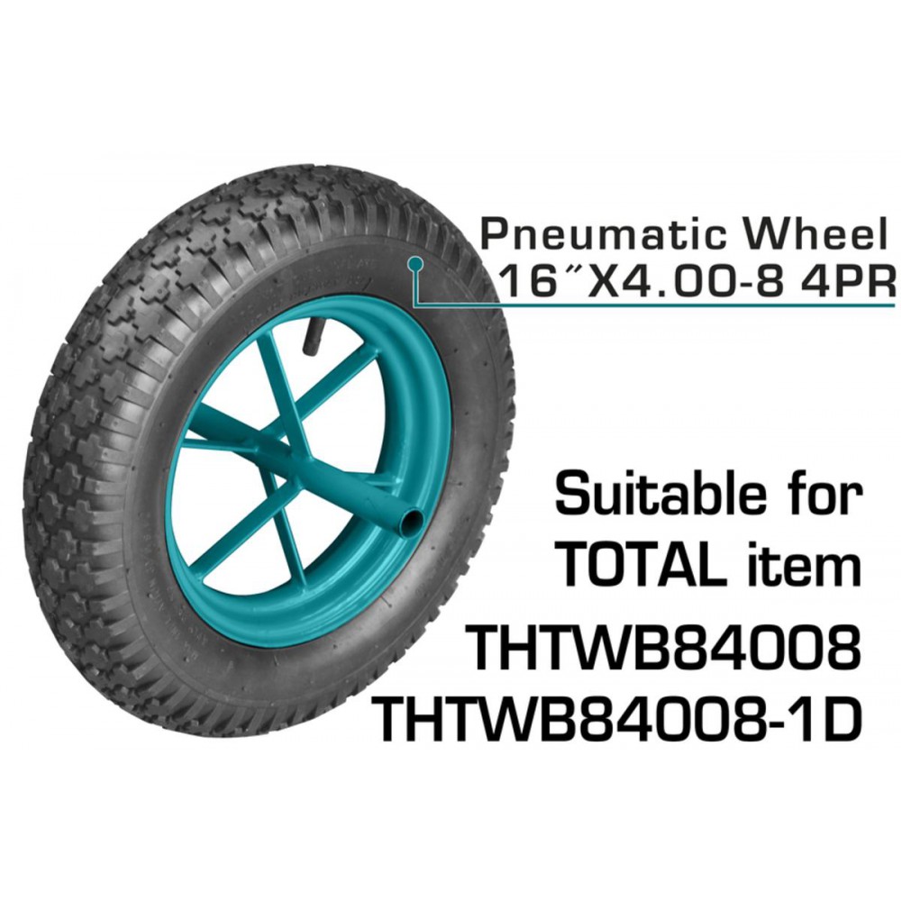 TOTAL ΡΟΔΑ ΑΝΤΑΛΛΑΚΤΙΚΗ 4.00-8 / 16" ΓΙΑ THTWB84008 (THTWB84008-P)
