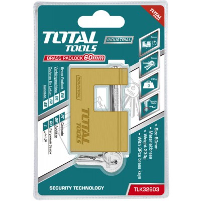 TOTAL ΛΟΥΚΕΤΟ ΤΑΚΟΣ ΟΡΕΙΧΑΛΚΙΝΟ Β.Τ 60mm (TLK32603)