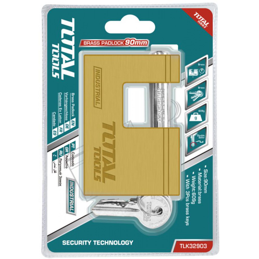 TOTAL ΛΟΥΚΕΤΟ ΤΑΚΟΣ ΟΡΕΙΧΑΛΚΙΝΟ Β.Τ 90mm (TLK32903)