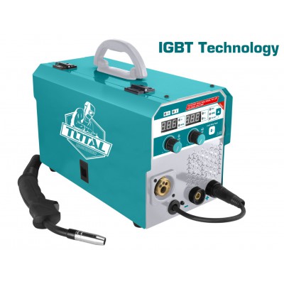TOTAL ΗΛΕΚΤΡΟΚΟΛΛΗΣΗ INVERTER ΣΥΡΜΑΤΟΣ MAG/MIG/MMA/TIG 160A (TMGT1601)