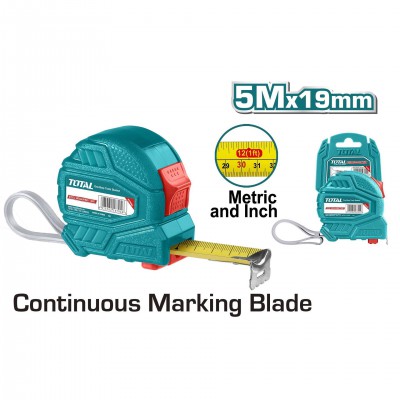 TOTAL ΜΕΤΡΟΤΑΙΝΙΑ 5m X 19mm (TMT126351)