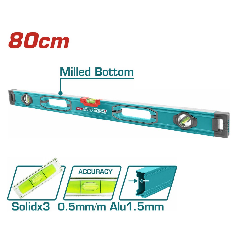 TOTAL ΕΠΑΓΓ. ΑΛΦΑΔΙ ΑΛΟΥΜΙΝΙΟΥ 80cm (TMT28028)