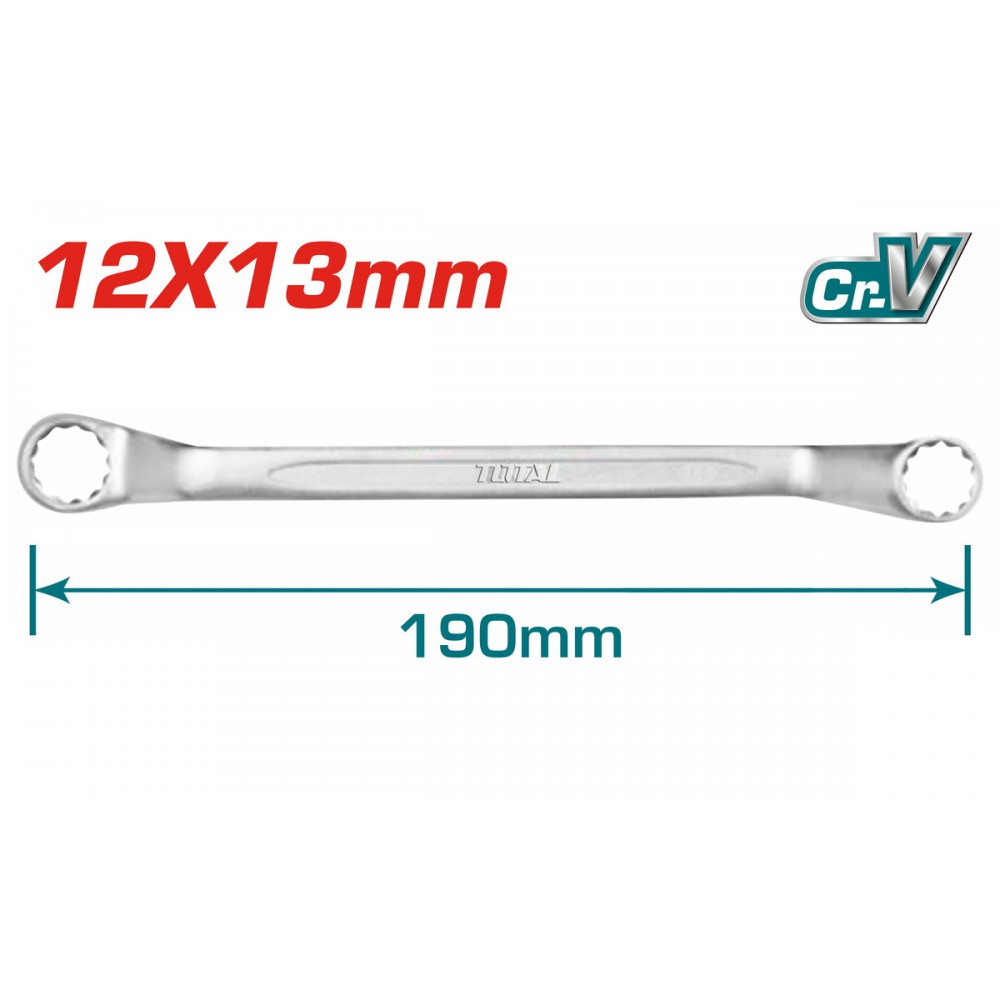TOTAL ΠΟΛΥΓΩΝΑ 12 Χ 13mm (TORSP12131)