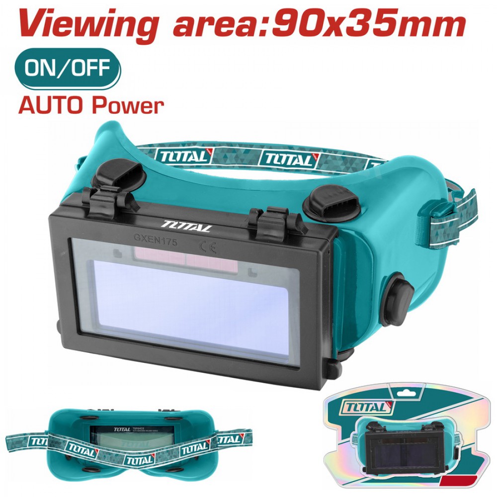 TOTAL ΓΥΑΛΙΑ ΣΥΓΚΟΛΛΗΣΕΩΣ ΑΥΤΟΜΑΤΗΣ ΣΚΙΑΣΗΣ 90 Χ 35mm (TSP9403)