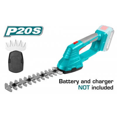 TOTAL ΨΑΛΙΔΙ ΓΚΑΖΟΝ & ΘΑΜΝΩΝ ΜΠΑΤ. Li-ion 20V (TSTLI2001)