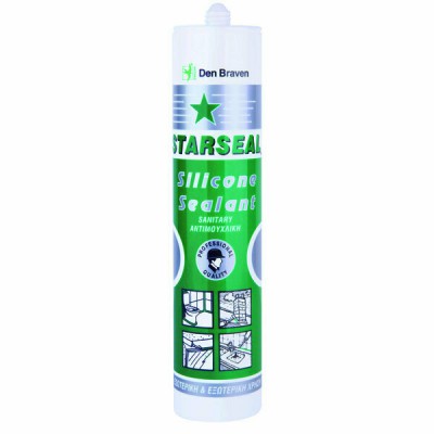 ELASTOTET SILICONE STARSEAL ΑΝΤΙΜΟΥΧΛΙΚΗ ΣΙΛΙΚΟΝΗ ΕΓΧΡΩΜΗ 260ML