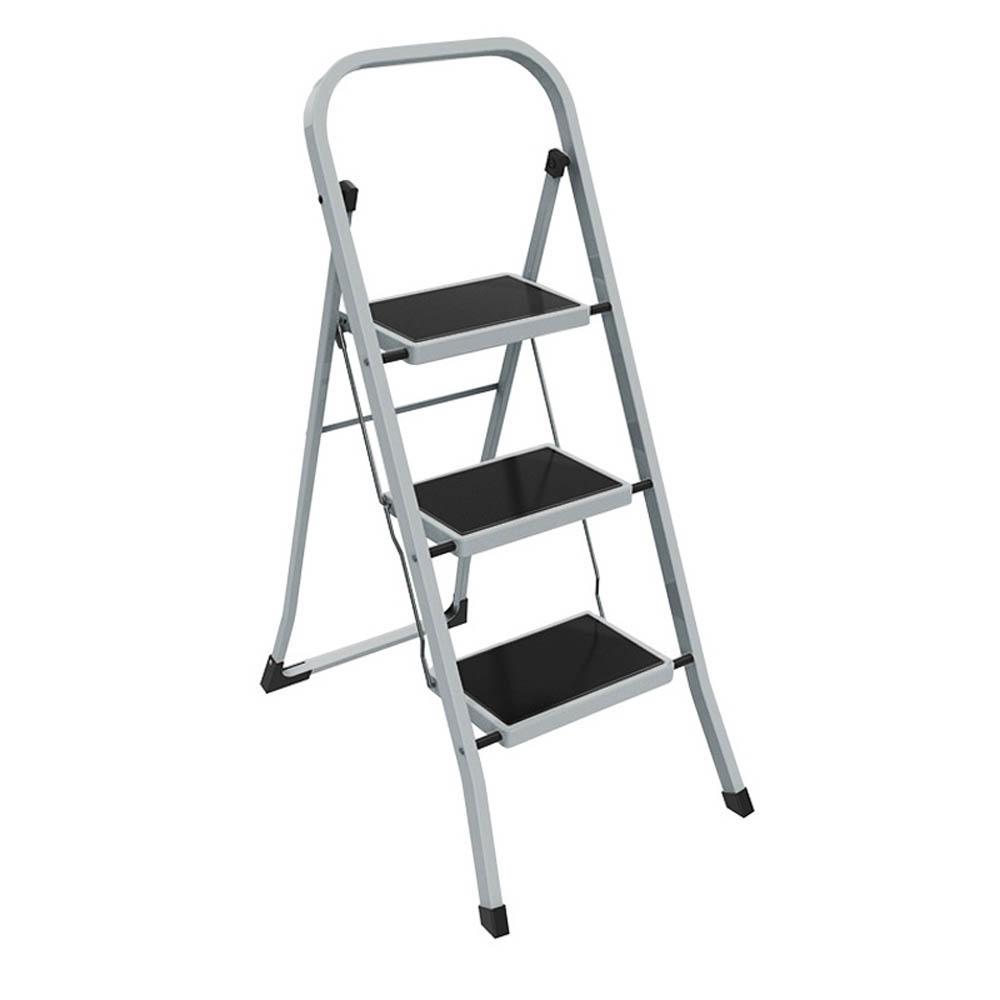 TECHBOSS Σκαλοσκαμπό Μεταλλικό 3 Σκαλοπάτια