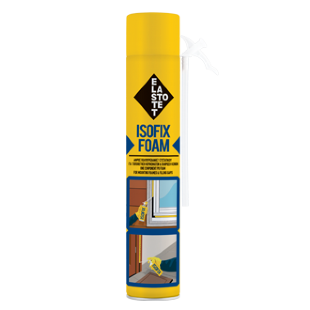 ELASTOTET ISOFIX FOAM ΑΦΡΟΣ ΠΟΛΥΟΥΡΕΘΑΝΗΣ 700ML