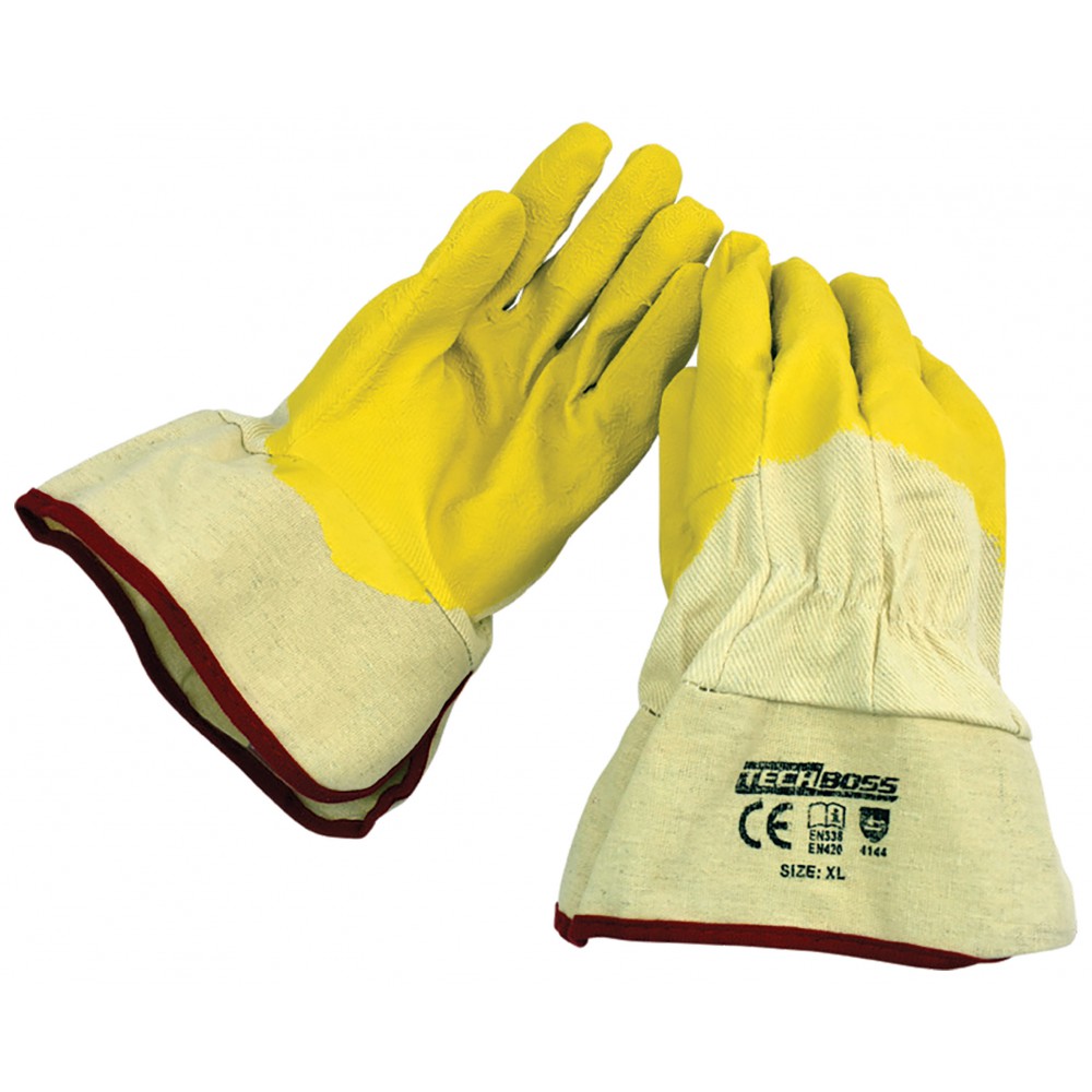  Γάντια Εργασίας Τζαμάδων Πέτρας  TECHBOSS 