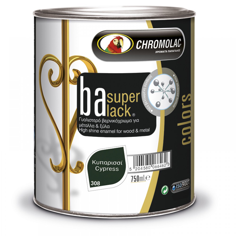 Chromolac Ba Super Lack Γυαλιστερό ντούκο υψηλής ποιότητας ΚΥΠΑΡΙΣΙ 750ml