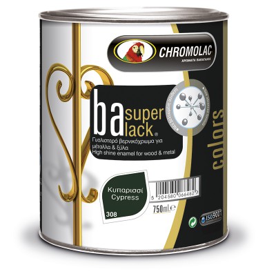Chromolac Ba Super Lack Γυαλιστερό ντούκο υψηλής ποιότητας ΚΥΠΑΡΙΣΙ 750ml