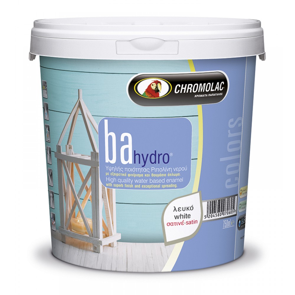 CHROMOLAC BA HYDRO ΡΙΠΟΛΙΝΗ ΝΕΡΟΥ  ΓΥΑΛΙΣΤΕΡΟ 750ML ΛΕΥΚΟ