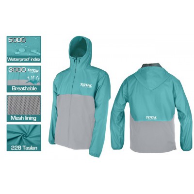 TOTAL Τζάκετ αντιανεμικό - αδιάβροχο ( TJCTC2282 )L-XL-XXL