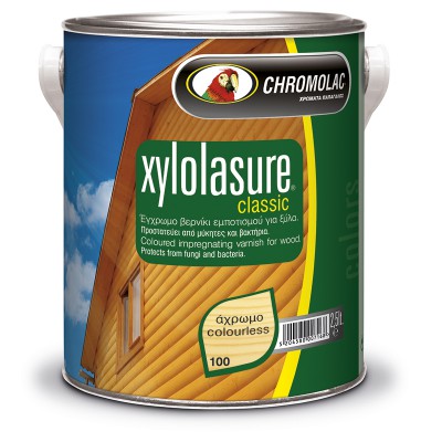 CHROMOLAC XYLOLASURE 2,25l ΑΧΡΩΜΟ ΒΕΡΝΙΚΙ ΕΜΠΟΤΙΣΜΟΥ ΞΥΛΟΥ
