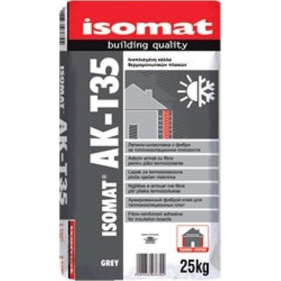 Isomat AK-T35 Κόλλα Θερμομονωτικών Πλακών Λευκή 25kg