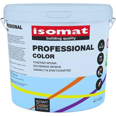 Isomat Professional Color Πλαστικό Χρώμα για Εσωτερική Χρήση 3lt
